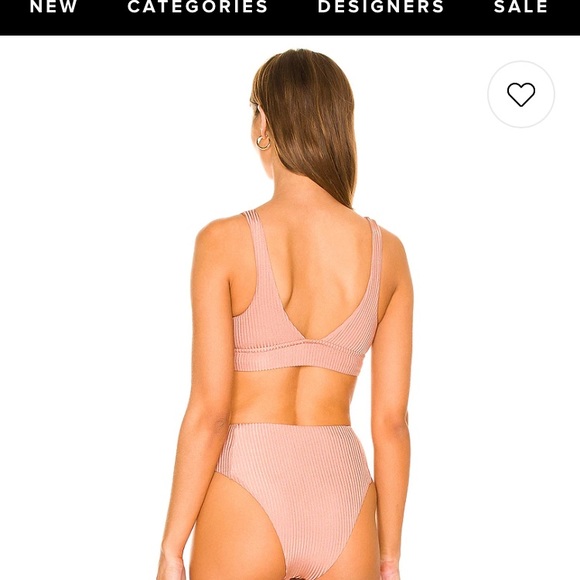 BNWT Vitamin A Pink Sienna Pink Sands Shimmer Bikini set - Picture 2 of 12